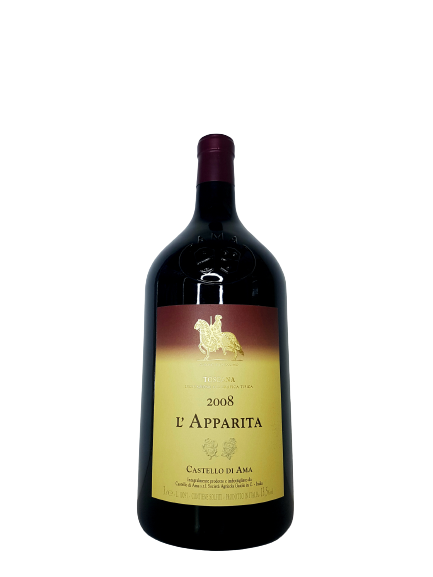 CASTELLO DI AMA L'APPARITA 2008 DOUBLE MAGNUM 3L
