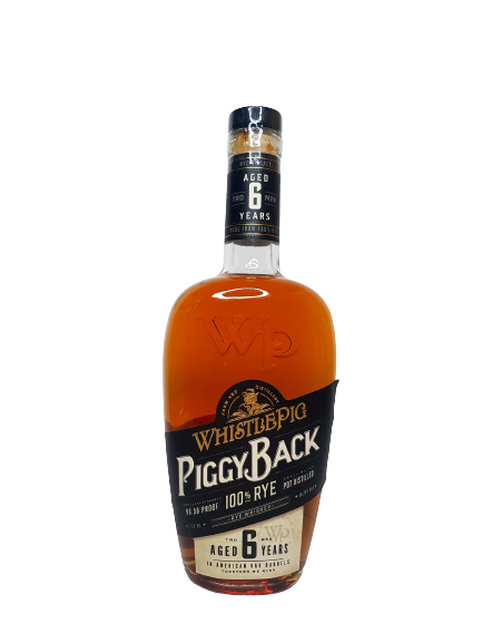 WHISTLEPIG PIGGYBACK 6 YEARS OLD RYE