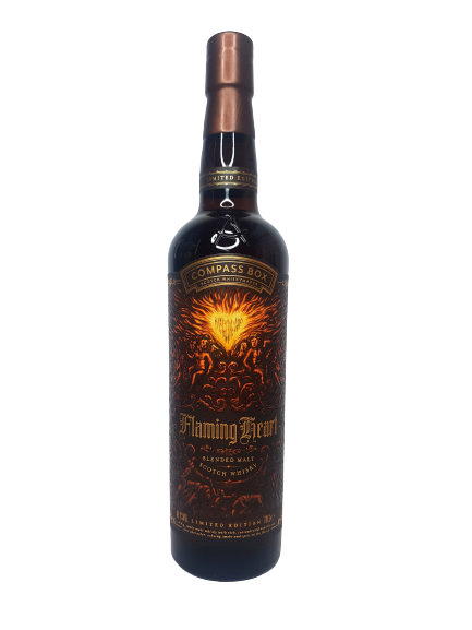 COMPASS BOX FLAMING HEART