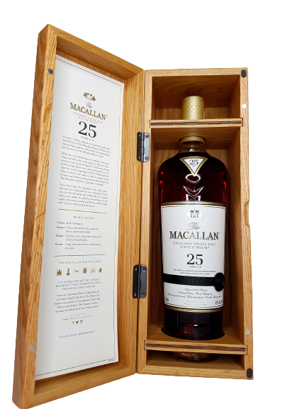 MACALLAN 25 YEAR OLD SHERRY OAK 2021 RELEASE