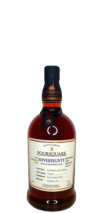 FOURSQUARE SOVEREIGNTY RUM XIV