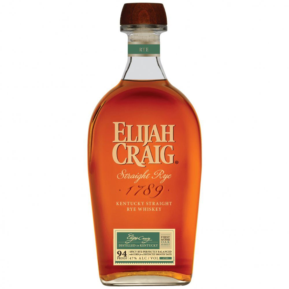 ELIJAH CRAIG STRAIGHT RYE 94 PROOF