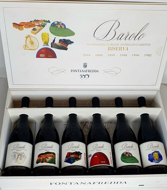 FONTANAFREDDA BAROLO VERTICAL COLLECTION 160 ANNIVERSARY