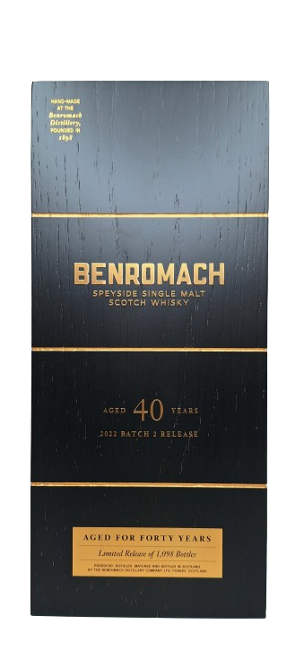 G&amp;M BENROMACH 40 YR OLD 2022 BATCH 2