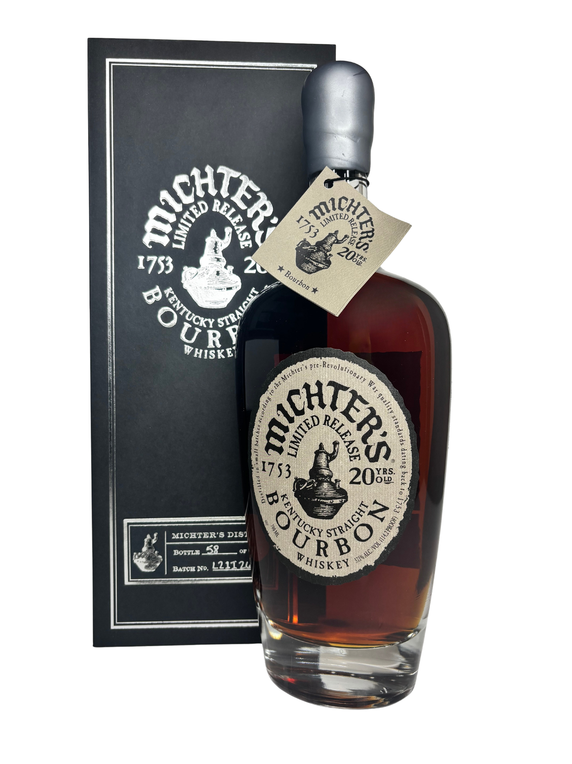 Michters, Bourbon Single Barrel 20YO - 2021 Release