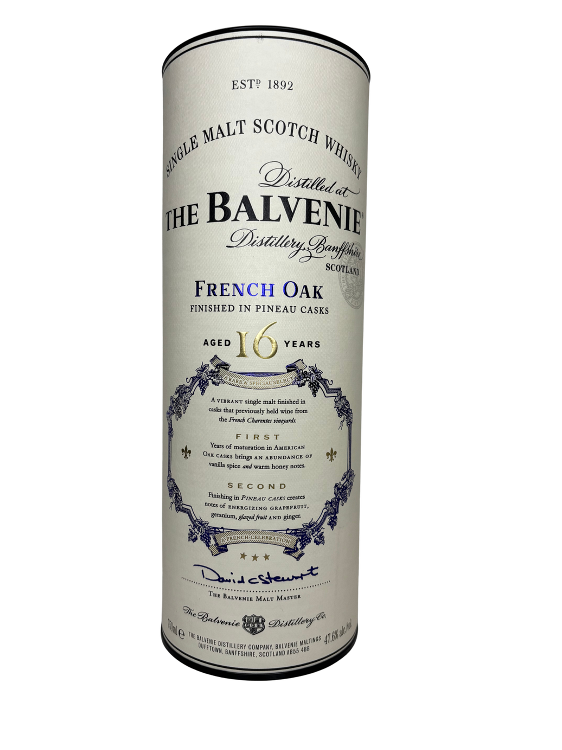 THE BALVENIE 16 YEAR OLD FRENCH OAK