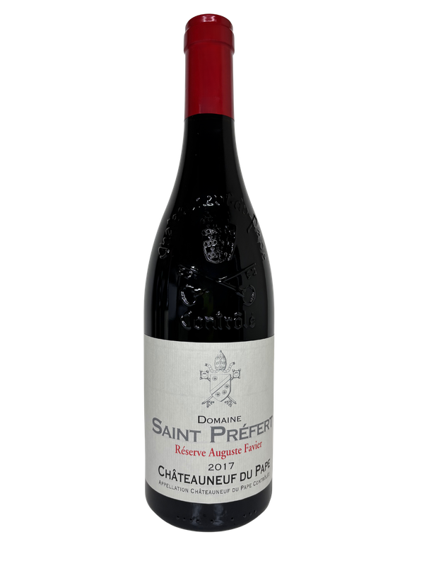 DOMAINE SAINT PREFERT CHATEAUNEUF DU PAPE RESERVE AUGUSTEFAVIER 2017