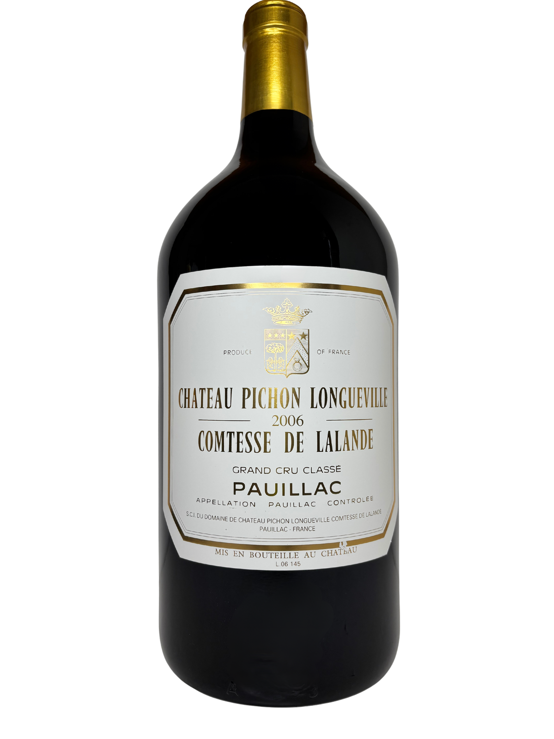 CHATEAU PICHON DE LALANDE PAUILLAC 2006 DOUBLE MAGNUM 3 LITER