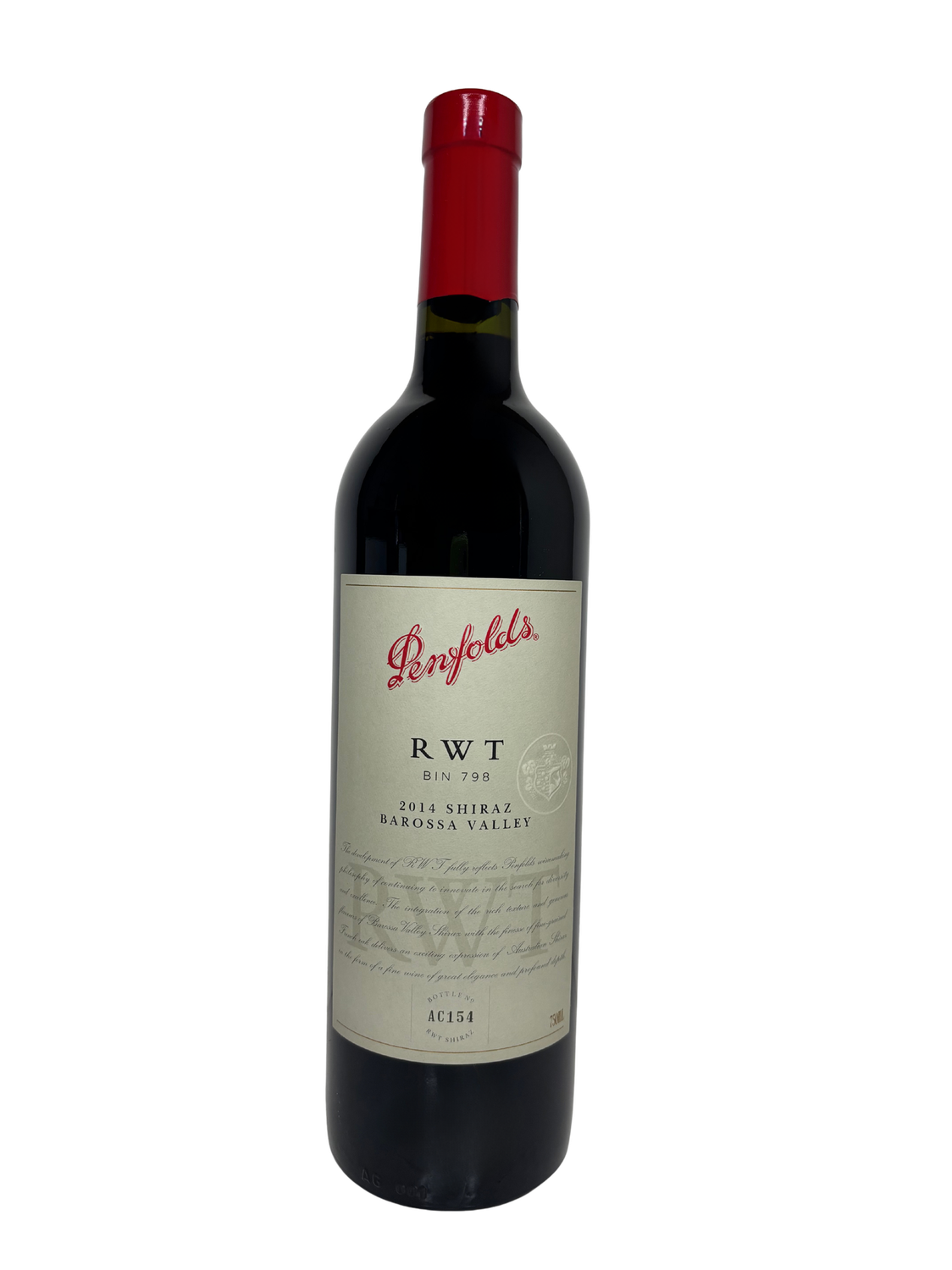 PENFOLDS BIN 798 RWT SHIRAZ 2014