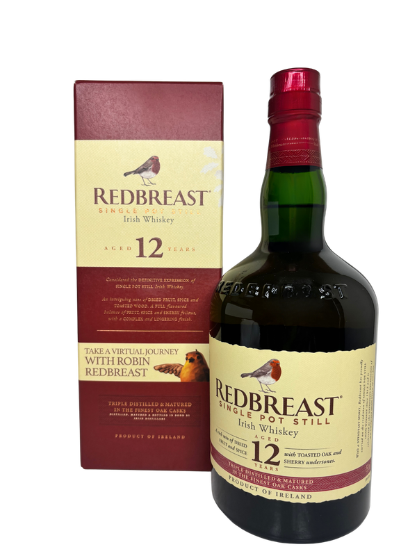 REDBREAST SINGLE POT STILL 12 YEAR OLD