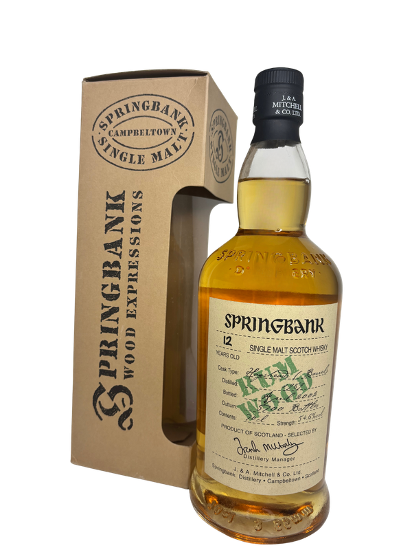 Springbank Rum Wood 1989 12 Year Old