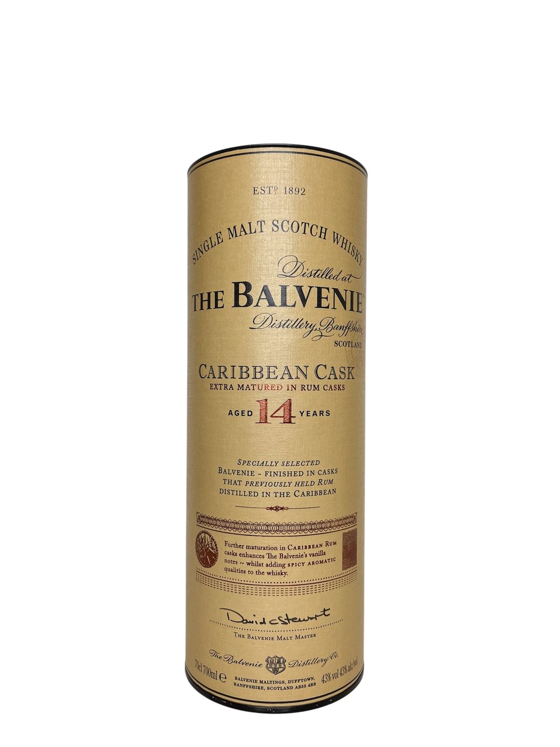 BALVENIE CARIBBEAN CASK 14 YEAR OLD
