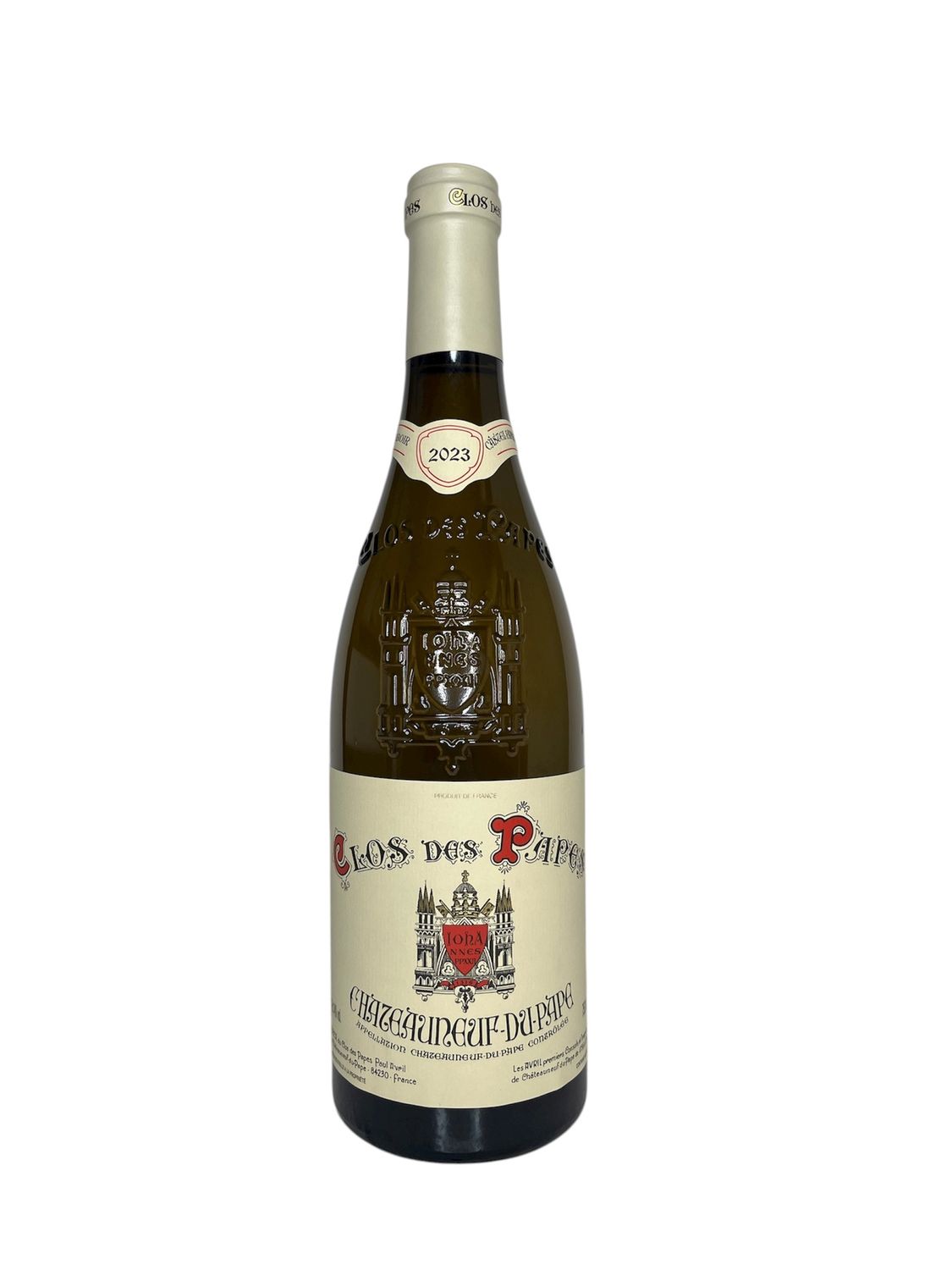 CHATEAUNEUF-DU-PAPE CLOS DES PAPES BLANC 2023