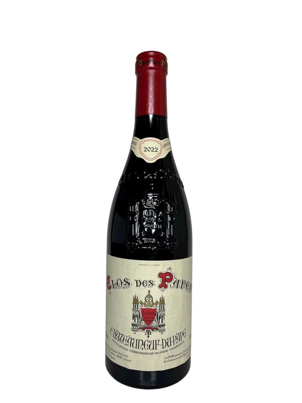 CHATEAUNEUF-DU-PAPE CLOS DES PAPES ROUGE 2022
