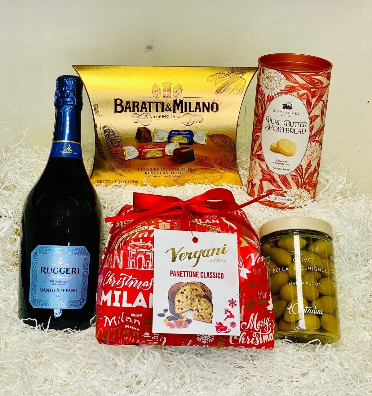 GOLDEN HOLIDAY BASKET