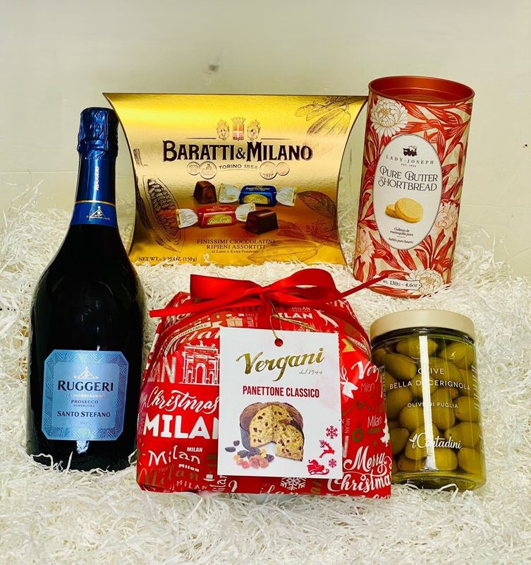 GOLDEN HOLIDAY BASKET