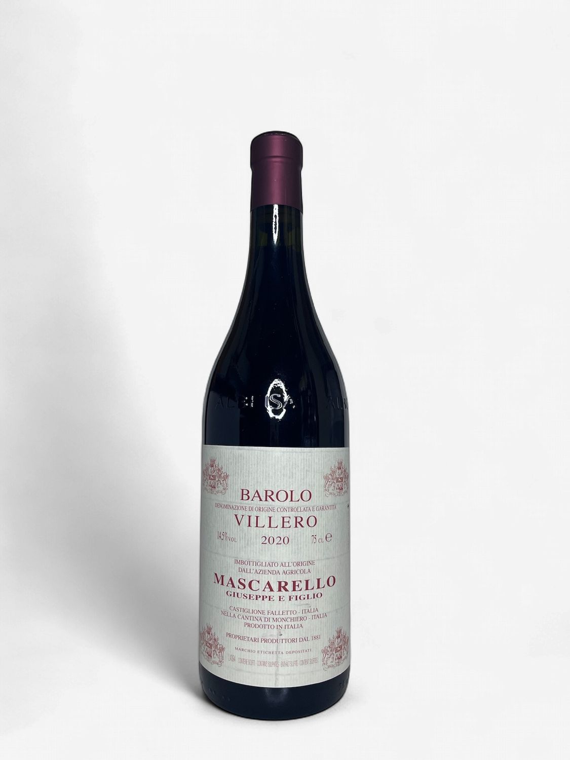 MASCARELLO VILLERO BAROLO 2020