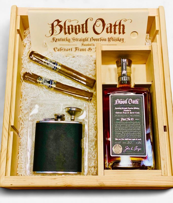 Blood Oath Bourbon &amp; Cigars GIFT
