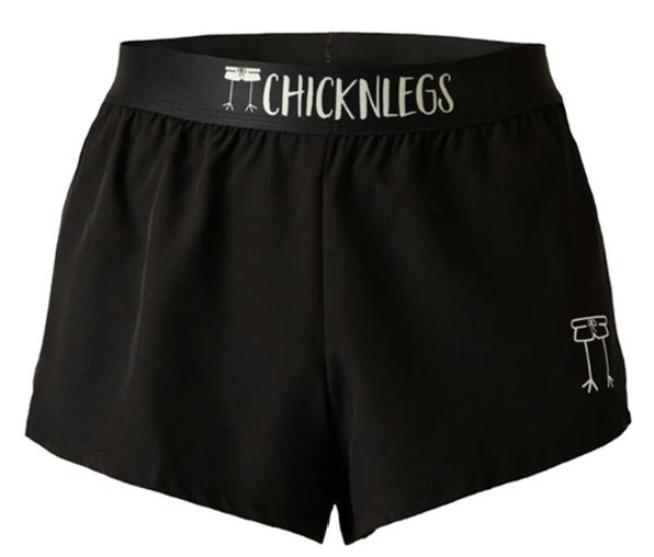 Men&#39;s Black 2&quot; Split Shorts - M