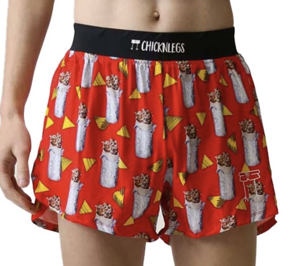 Men&#39;s Burritos 4&quot; Half Split Shorts -S