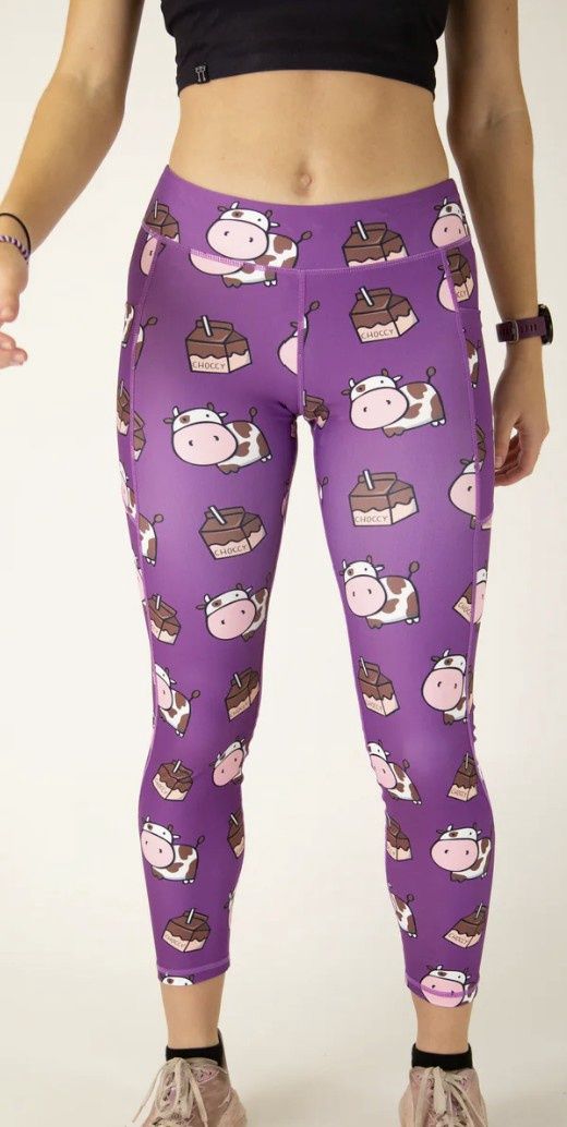 Women&#39;s Choccy Cows Leggings - M