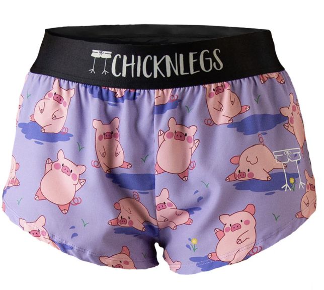 Women's Piggies 1.5" Split Shorts  - XL