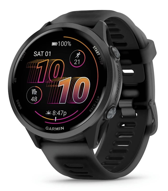 Forerunner 570 - 47mm with Translucent Black/Black Band