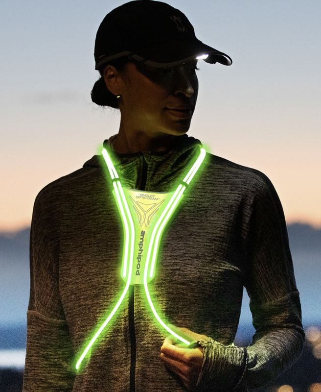 Xinglet™ Optic Beam Max™ USB-C Rechargeable Vest - Yellow/Reflective