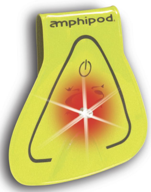 Vizlet Flash Mini™ Wearable LED Reflectors (2-pack) - Yellow Triangles