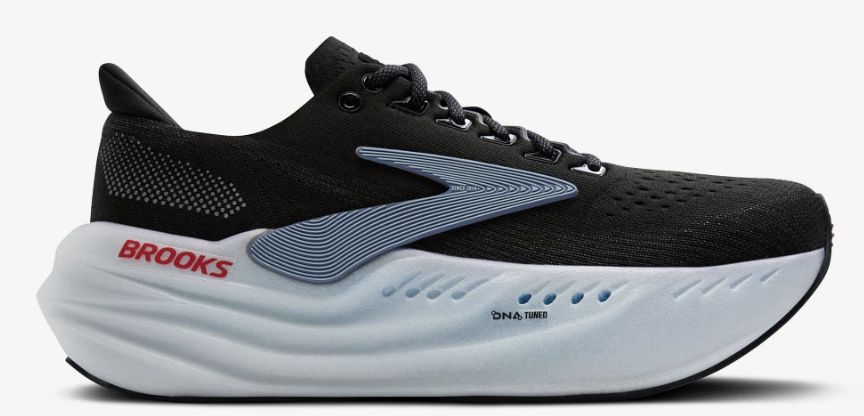 Men&#39;s Glycerin Max, Colour: Black/Ebony/Winter Sky, Size: 10.0