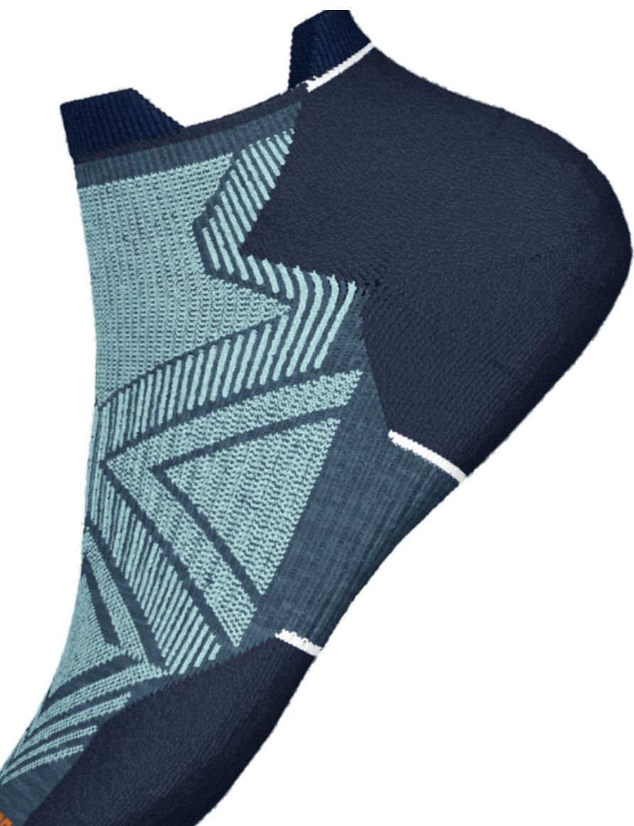 Women's Run Targeted Cushion Low Ankle, Colour: TWILIGHT BLUE, Size: M