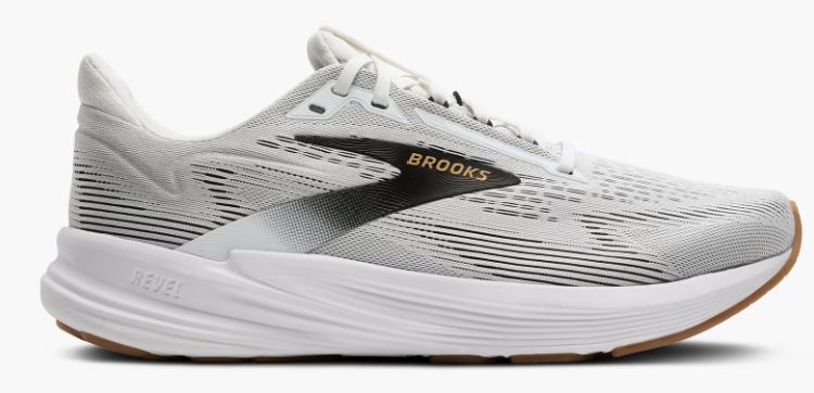 Men&#39;s Revel 8, Colour: White/Black/Oak Buff, Size: 9