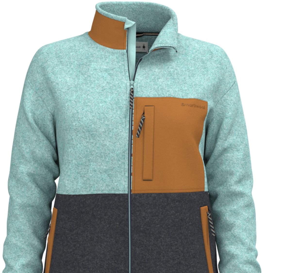 Women's Second Cut Fleece Jacket, Colour: PACIFIC BLUE, Size: M