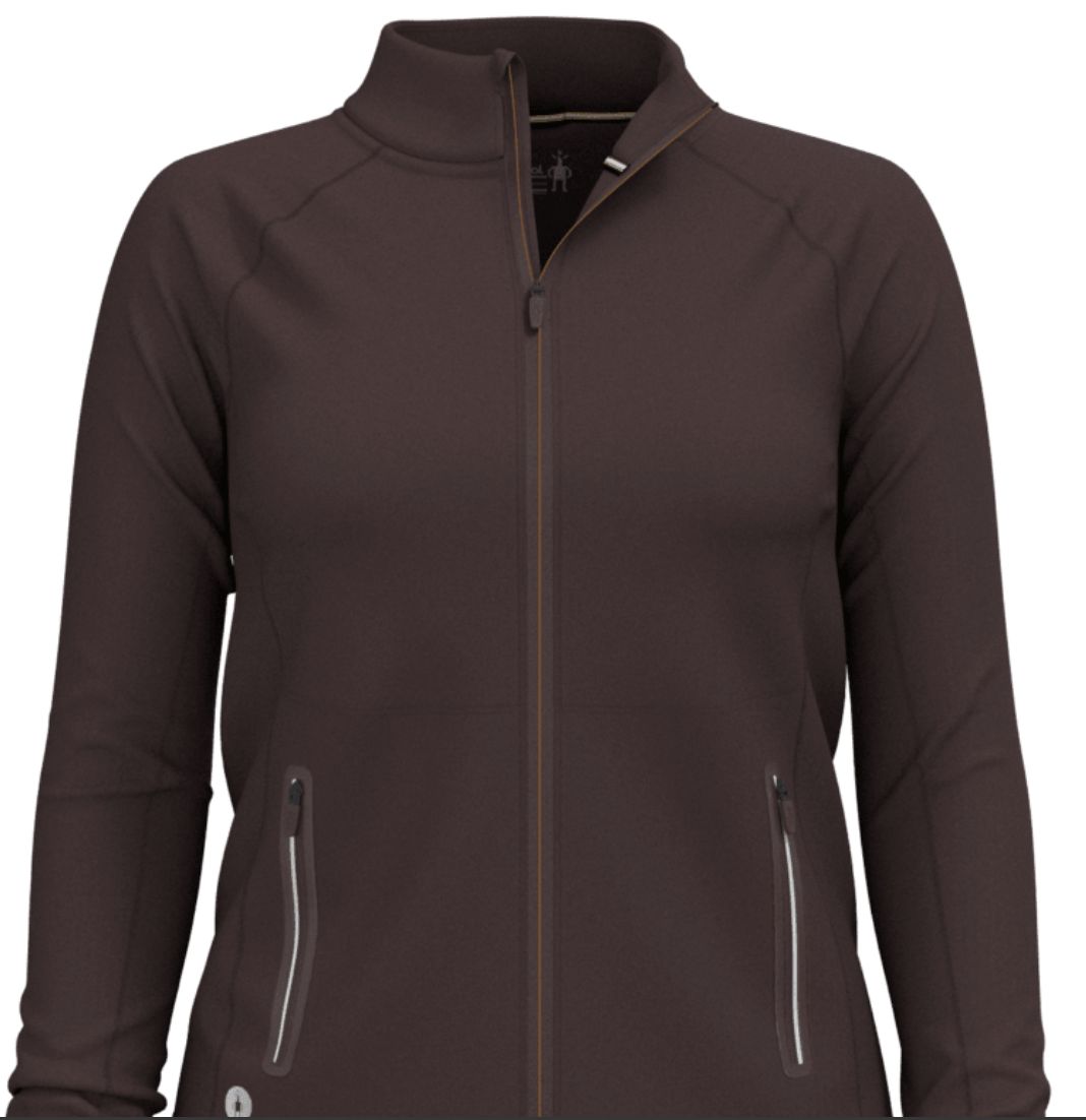 Women's Active Fleece Jacket, Colour: MINK, Size: S