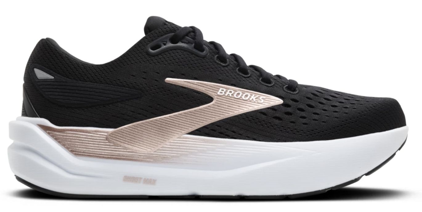 Women's Ghost Max 3, Colour: Black/Black/Rose Gold, Size: 6.0