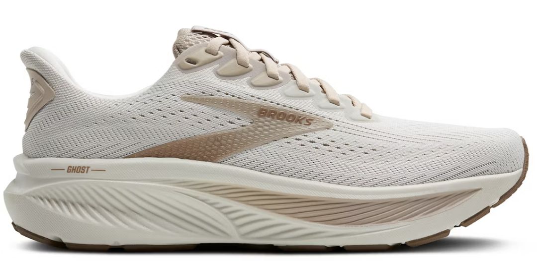 Brooks Women's Ghost 17, Colour: Grey/Chateau Grey/Portabella, Size: 8.5