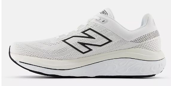 Men's Fresh Foam X 860v14, Colour: White with Black and Sea Salt, Size: 9
