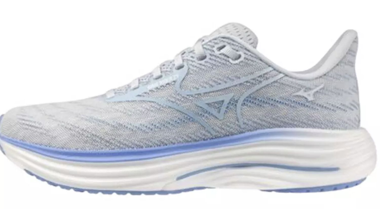Women's Mizuno Wave Rider 29, Colour: Ancient Water/Ice Water, Size: 9.5