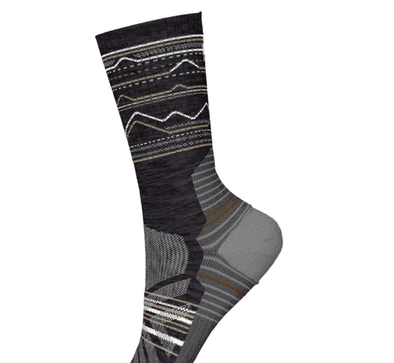 Hike Light Cushion Mountain Range Crew Socks