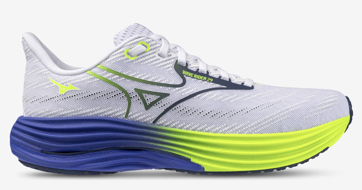 Men's Mizuno Wave Rider 29, Colour: Estate Blue/White, Size: 7
