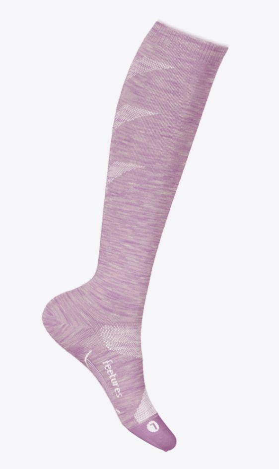 Feetures Graduated Compression LC Knee High, Colour: Rose Quartz, Size: Small