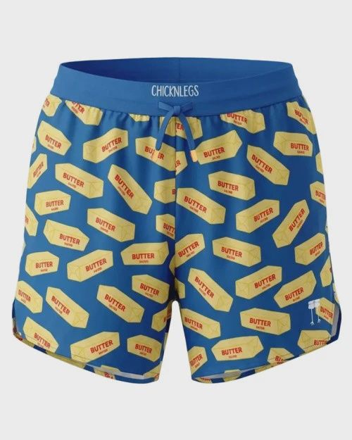 Men's 5" DS Running Shorts, Design: Butter