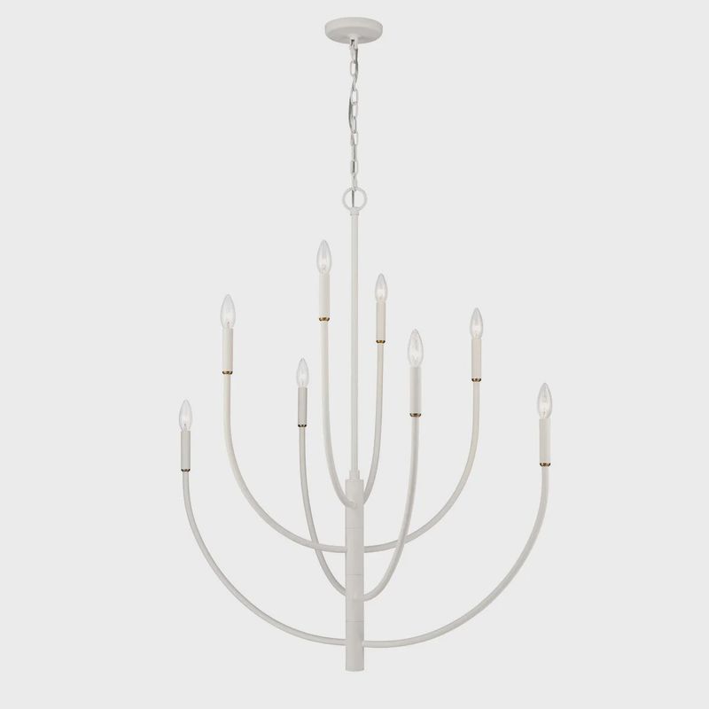 36'' Wide 8-Light Chandelier