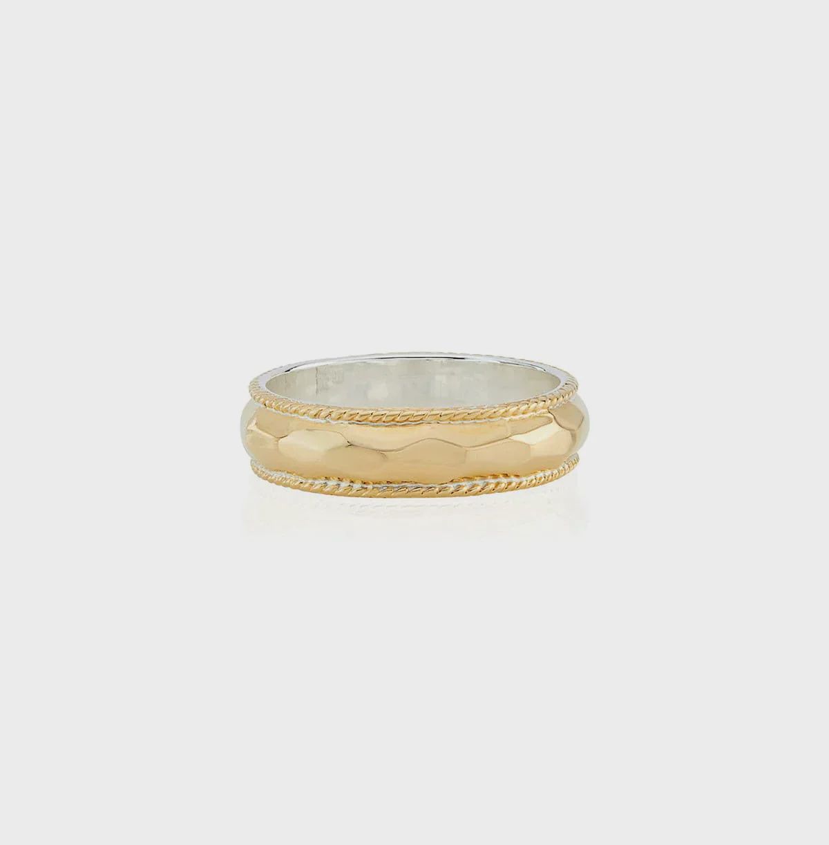 Anna Beck Hammered Stackable Gold Ring