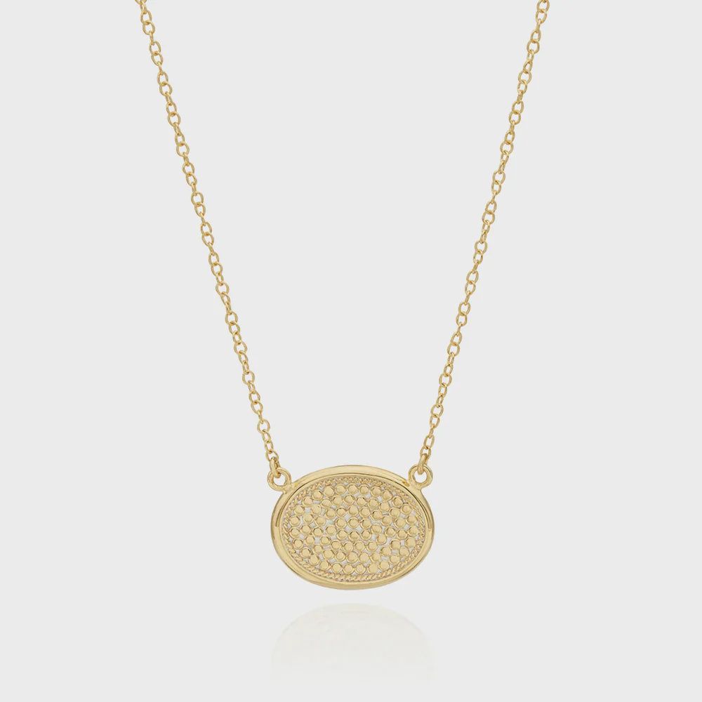 Anna Beck Oval Gold Necklace