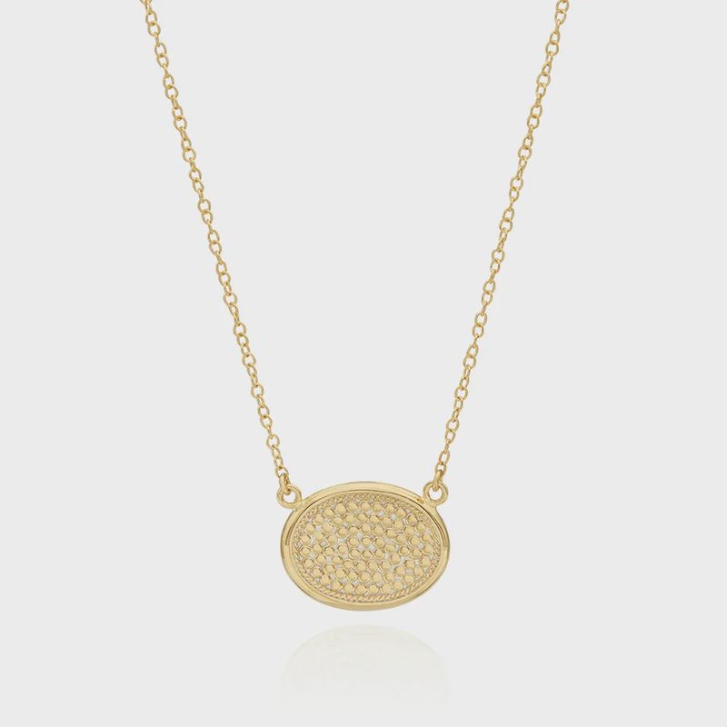 Anna Beck Oval Gold Necklace
