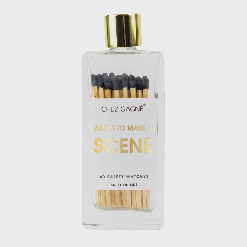 About To Make A Scene | Glass Bottle Matches