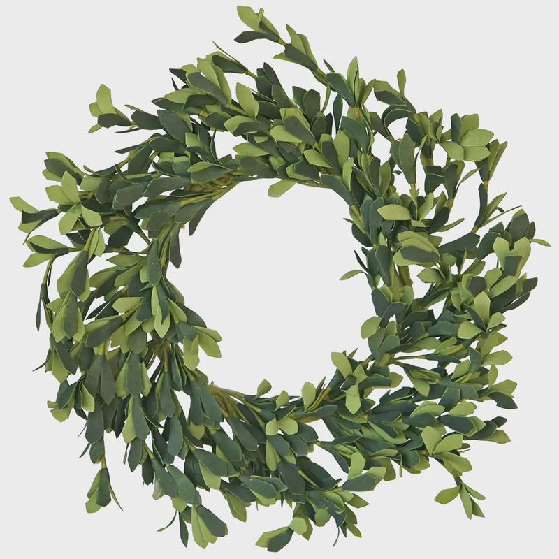 Dark Boxwood Wreath | 6&quot;