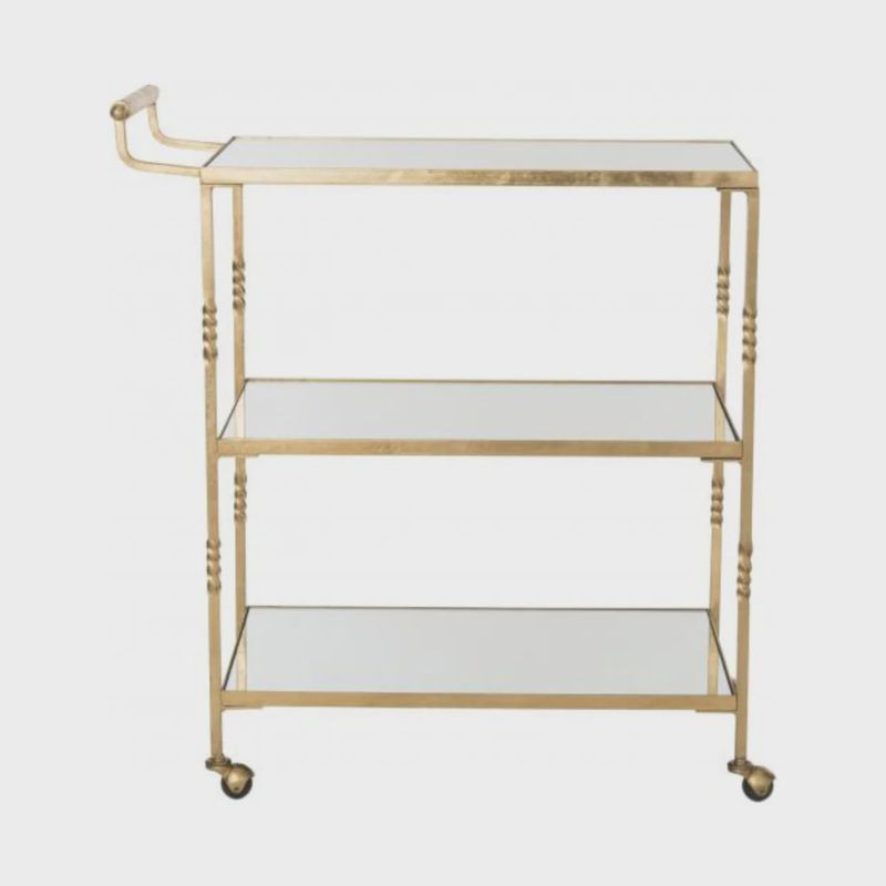 Gold Bar Cart