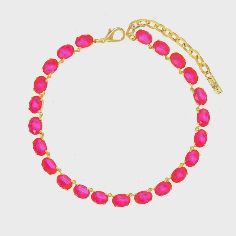 Danica Necklace | Pink